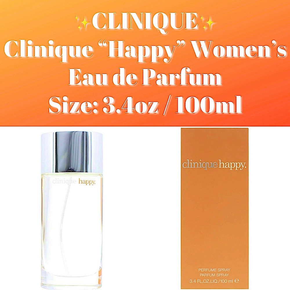 Clinique - Happy (Eau de Parfum) Spray for Women (3.4oz) - New/Sealed